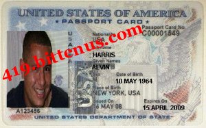 Alvin Harris Passport photo